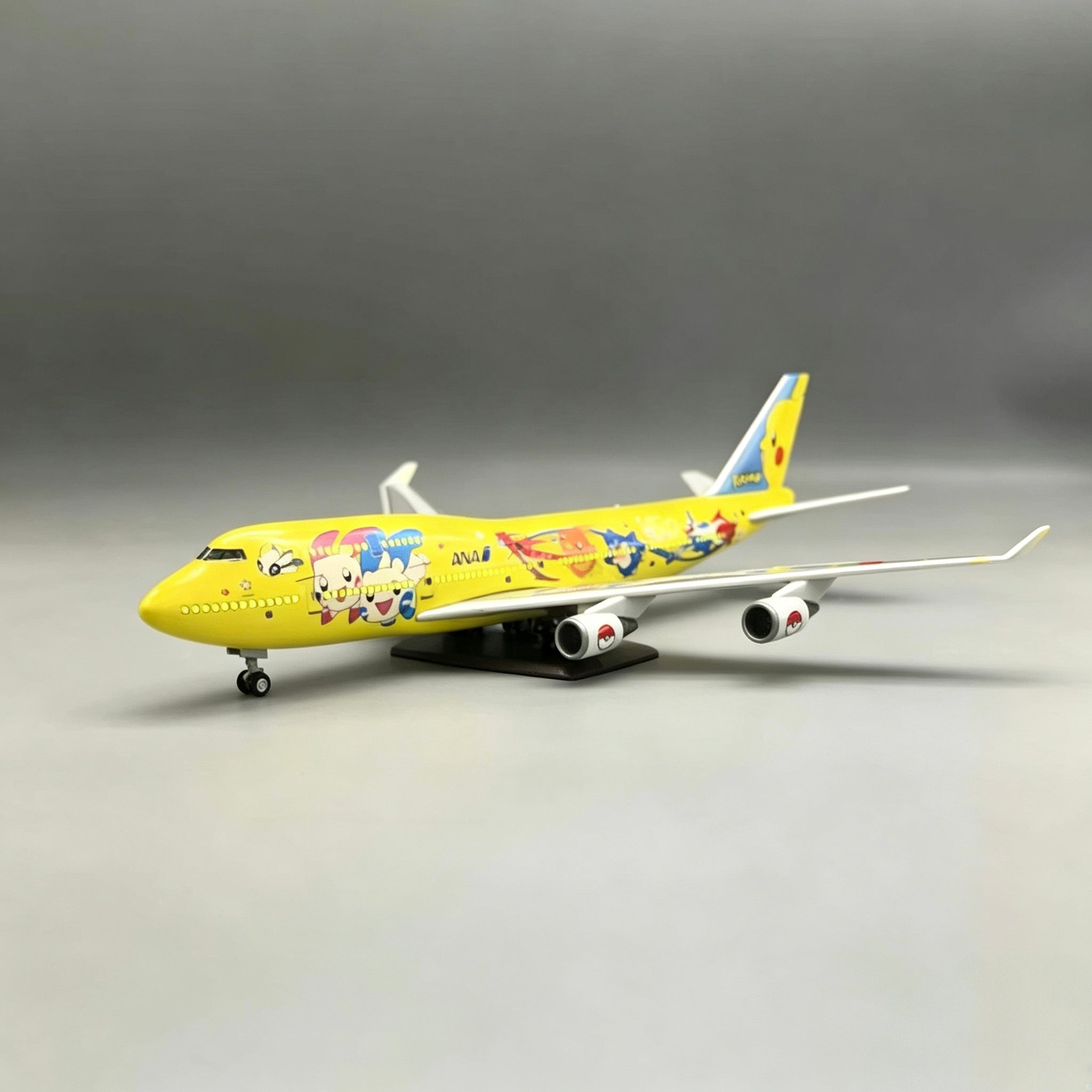 ANA Boeing 747-400 Pokémon 1:190 Aircraft Model | 37cm