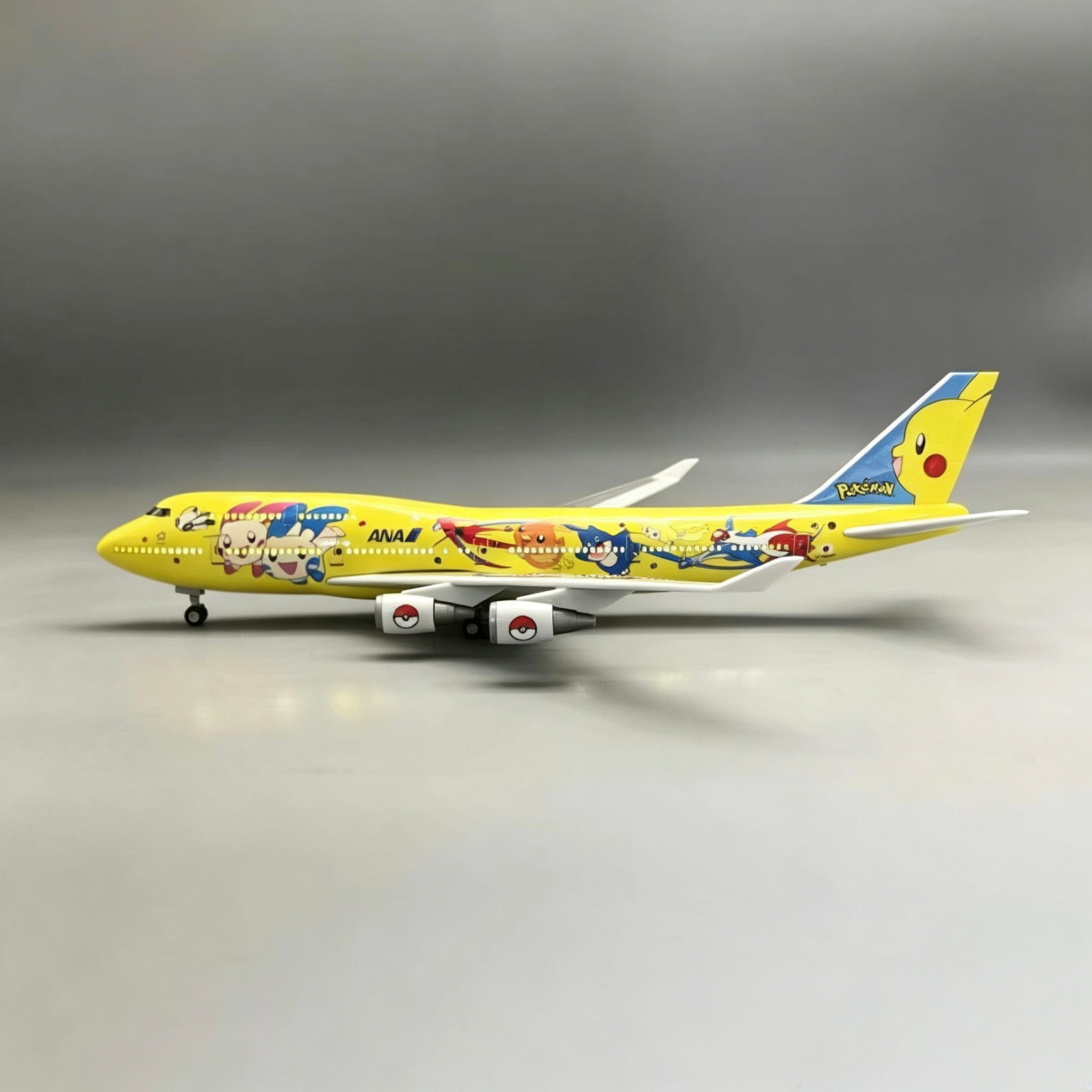 ANA Boeing 747-400 Pokémon 1:190 Aircraft Model | 37cm