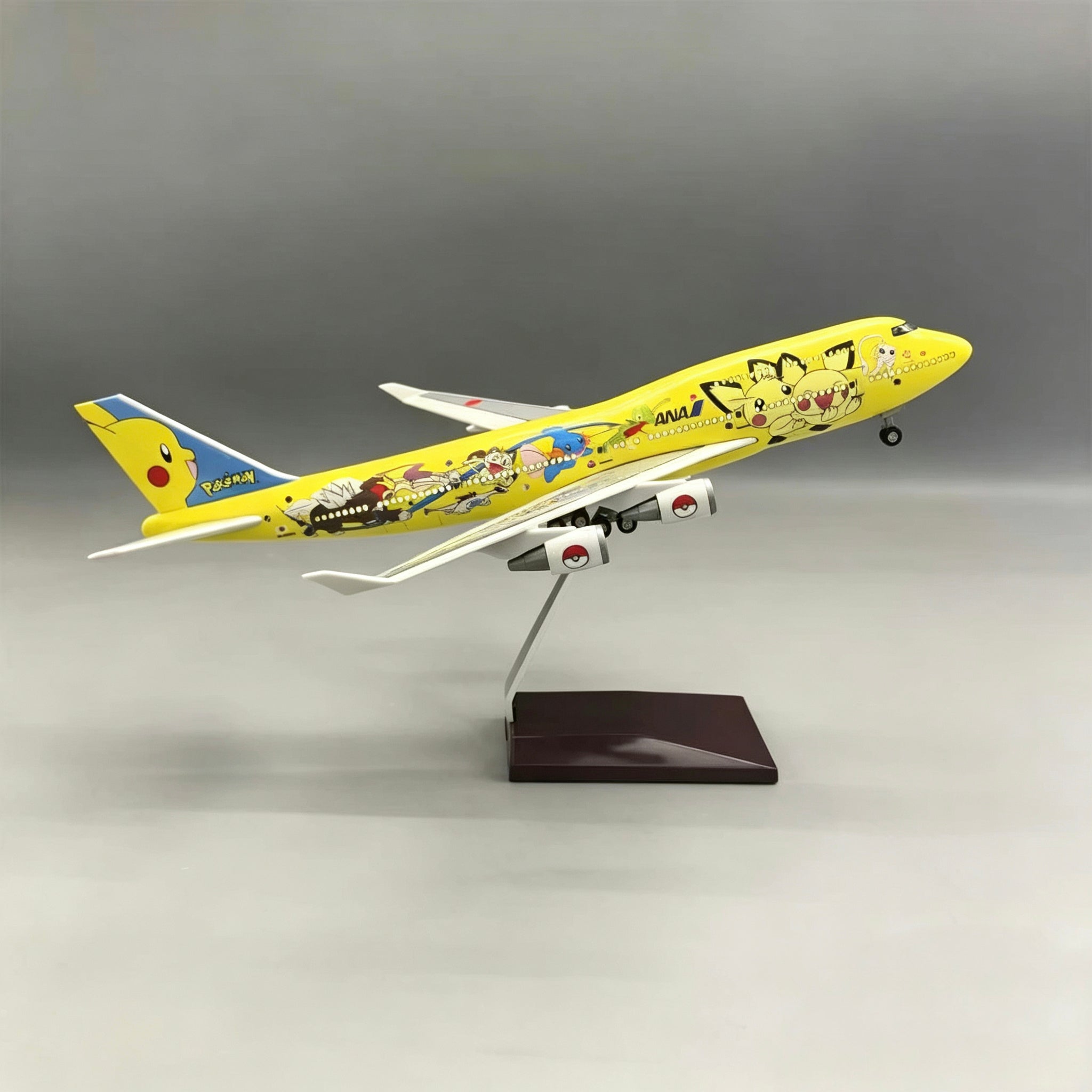 ANA Boeing 747-400 Pokémon 1:190 Aircraft Model | 37cm