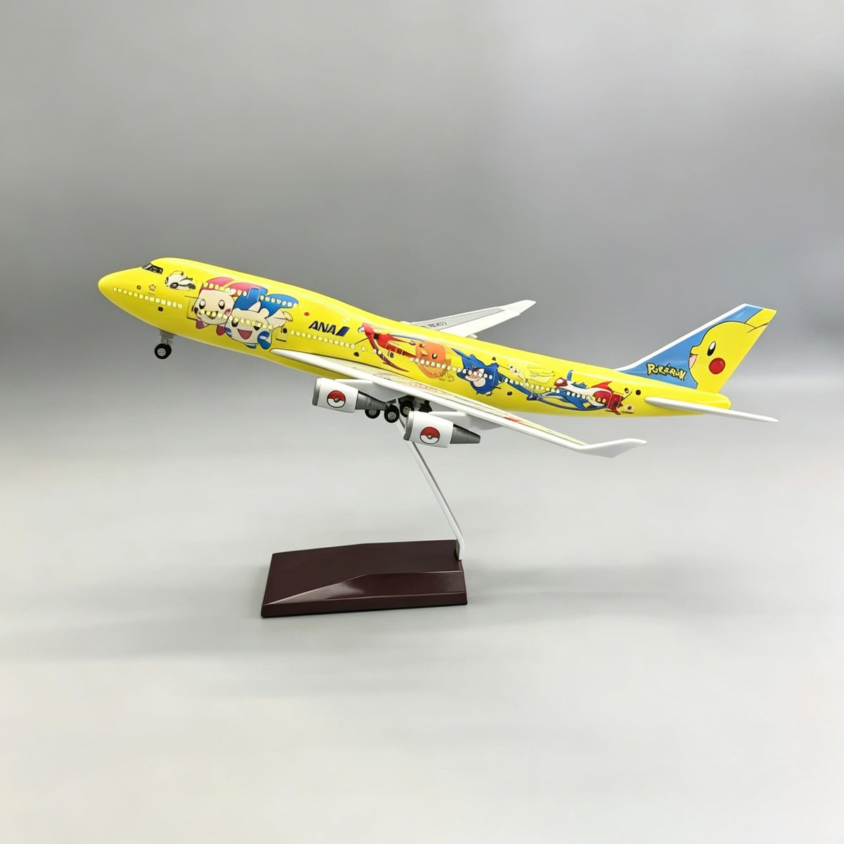 ANA Boeing 747-400 Pokémon 1:190 Aircraft Model | 37cm