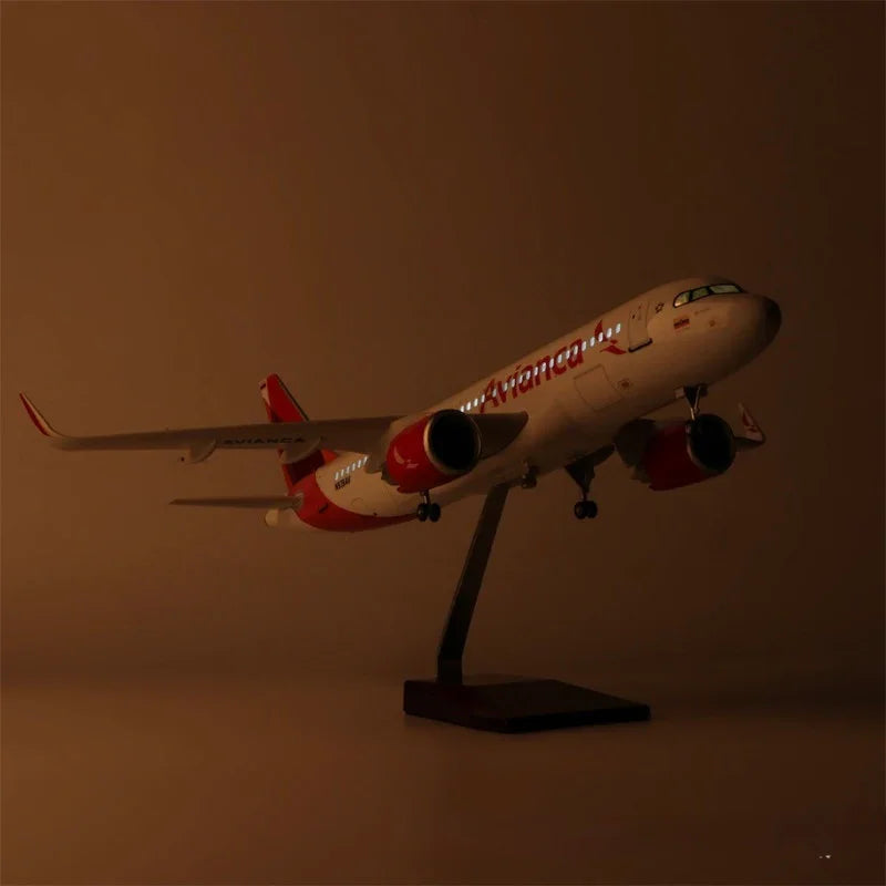 A320 Neo Avianca - Scale 1/80 - 47cm - 18,5 in - Airplane Model