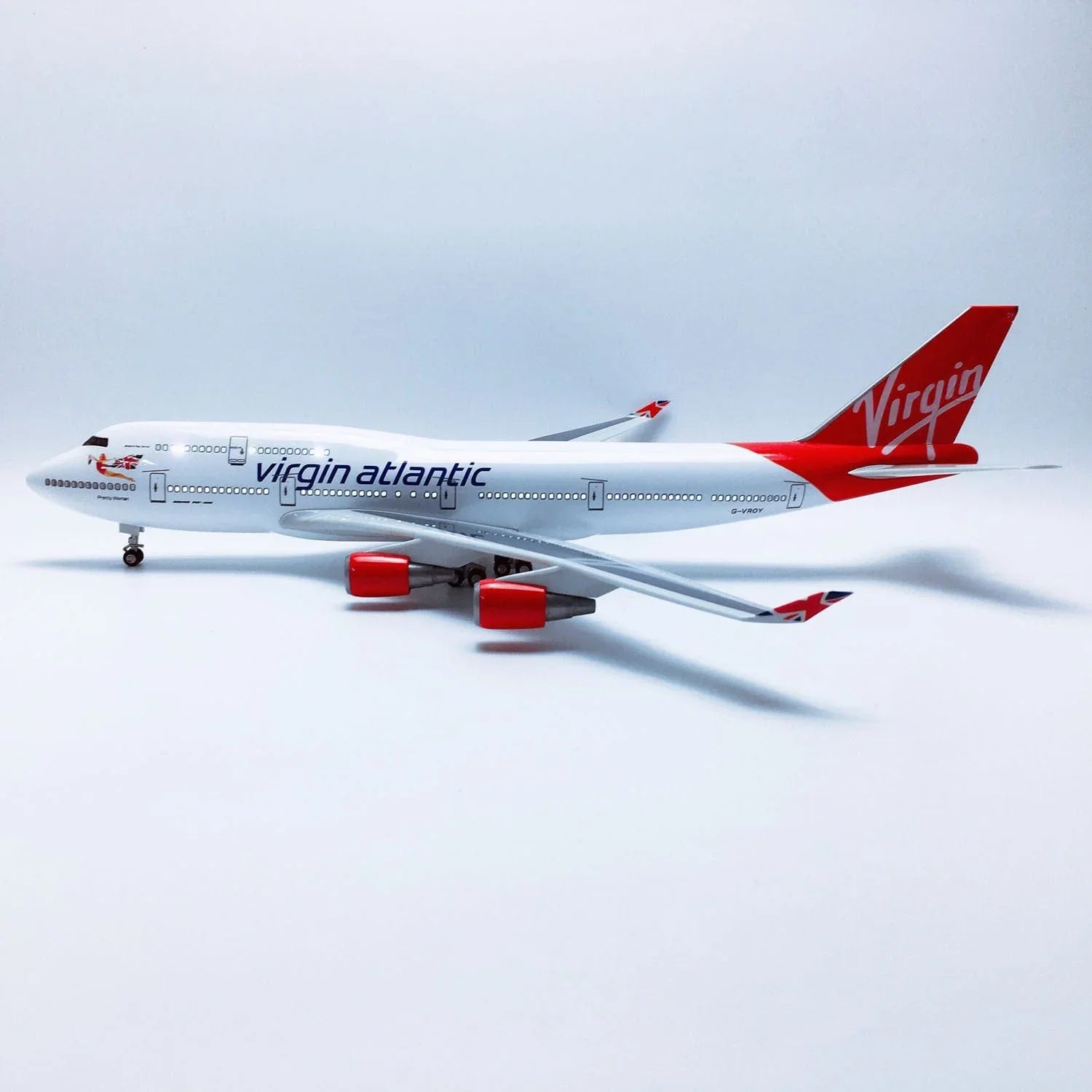 B747-400 Virgin - Scale 1/150 - 47cm - 18.5 in