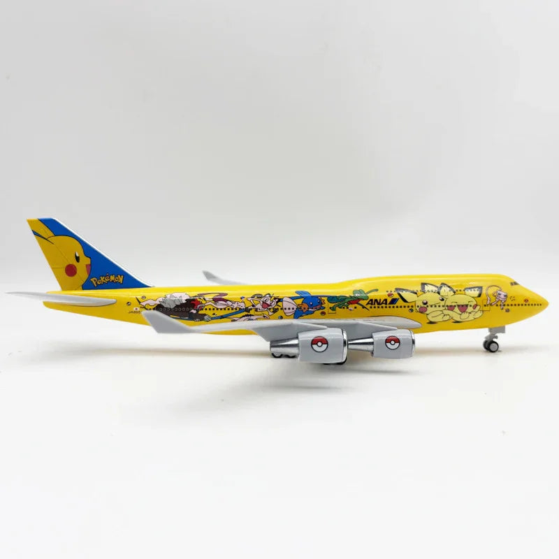 B747 ANA Japan Pokémon Jet – Scale 1:150 – 30 cm (11.8 in) – Resin – Special Livery
