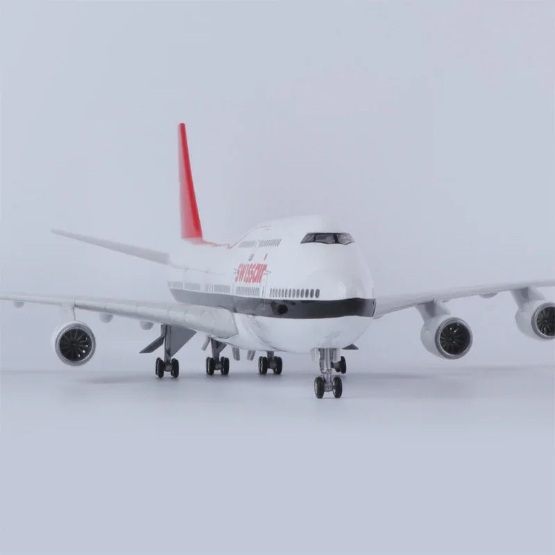 B747 Swiss - Scale 1/150 - 47cm - 18.5 in