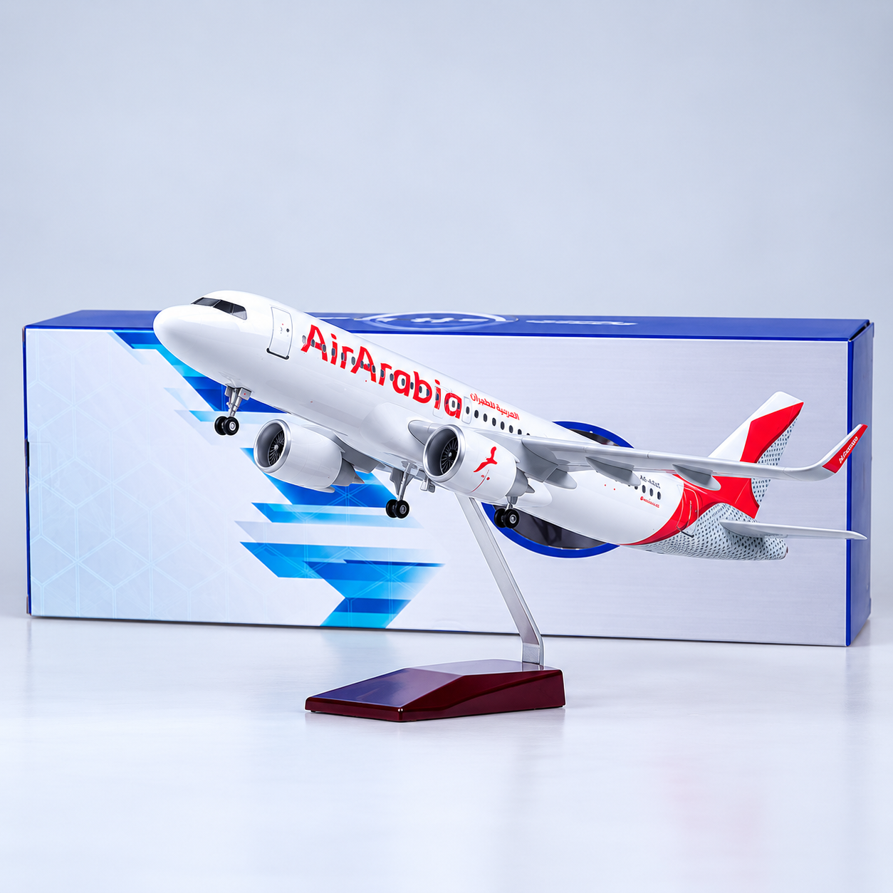 Air Arabia Airbus A320neo 1:80 LED Aircraft Model | 47cm