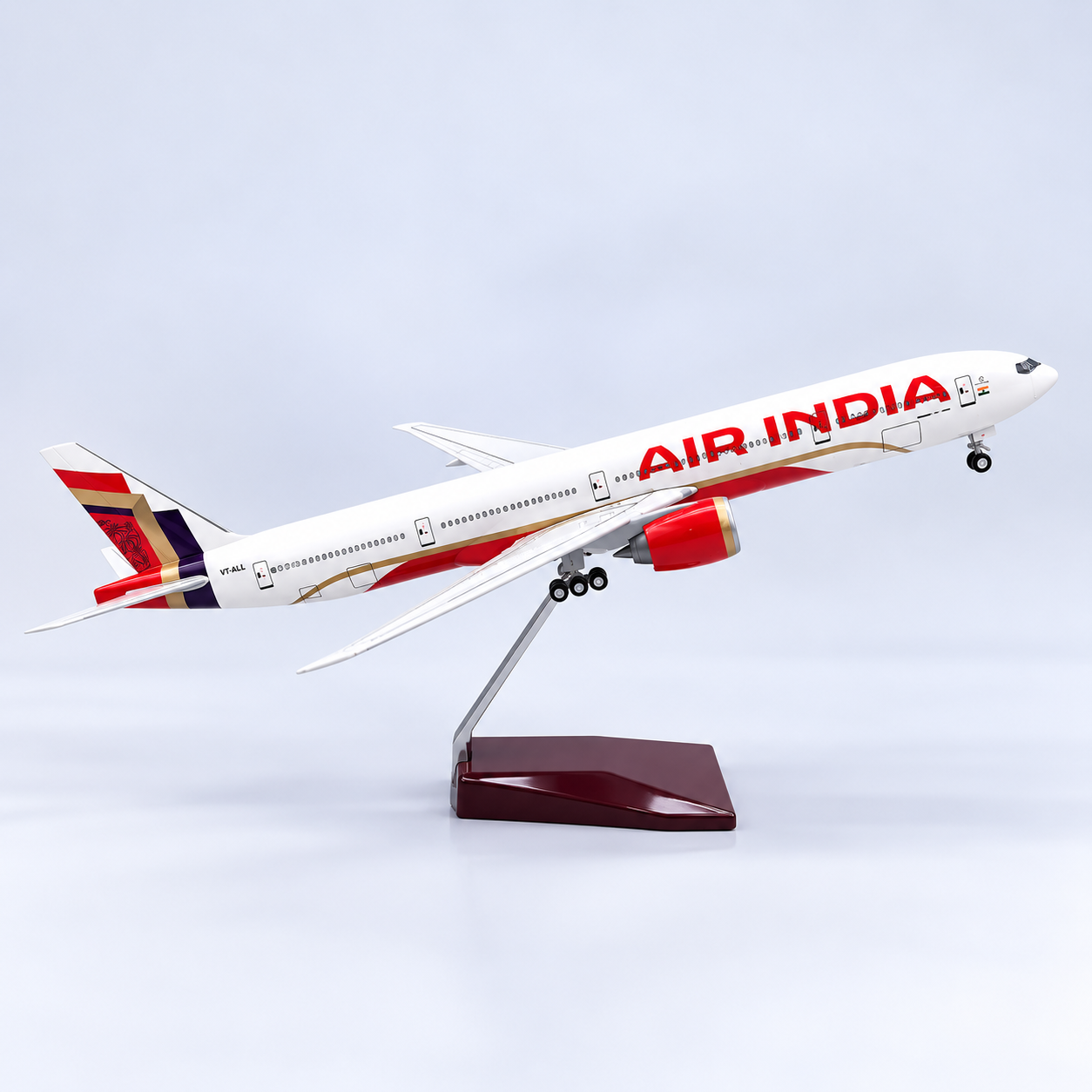 Air India Boeing 777-300ER 1:157 Scale LED Aircraft Model