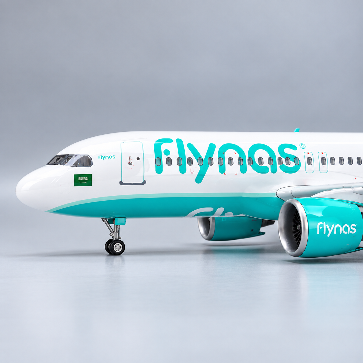 Flynas Airbus A320neo 1:80 Scale LED Aircraft Model