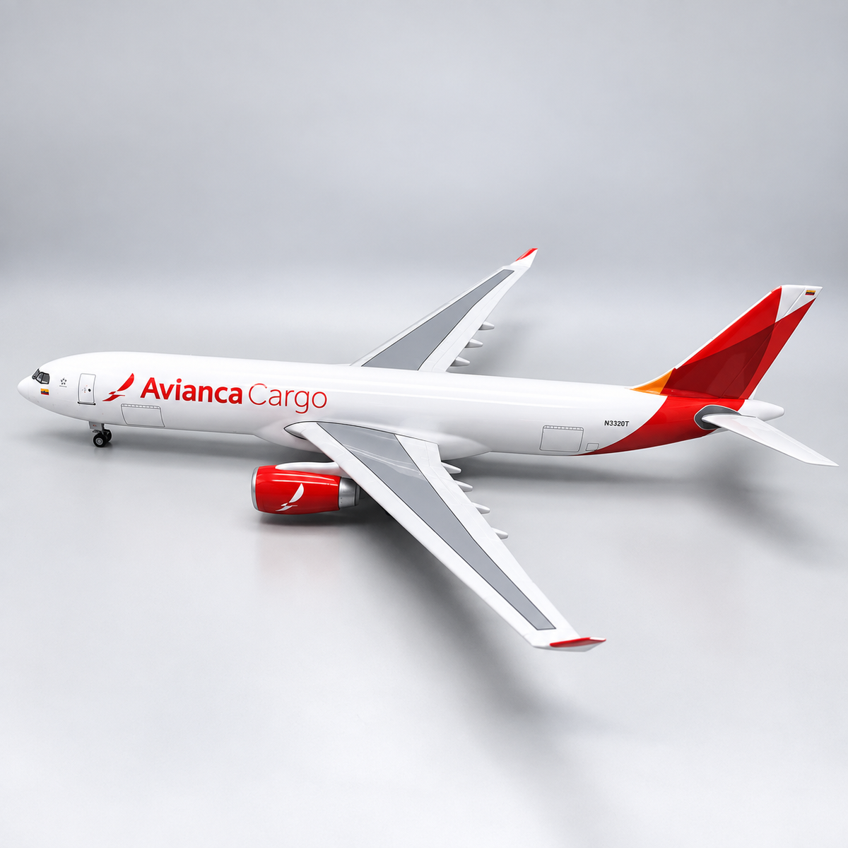 Avianca Cargo A330-200F 1:135 Model | 47cm Resin Aircraft