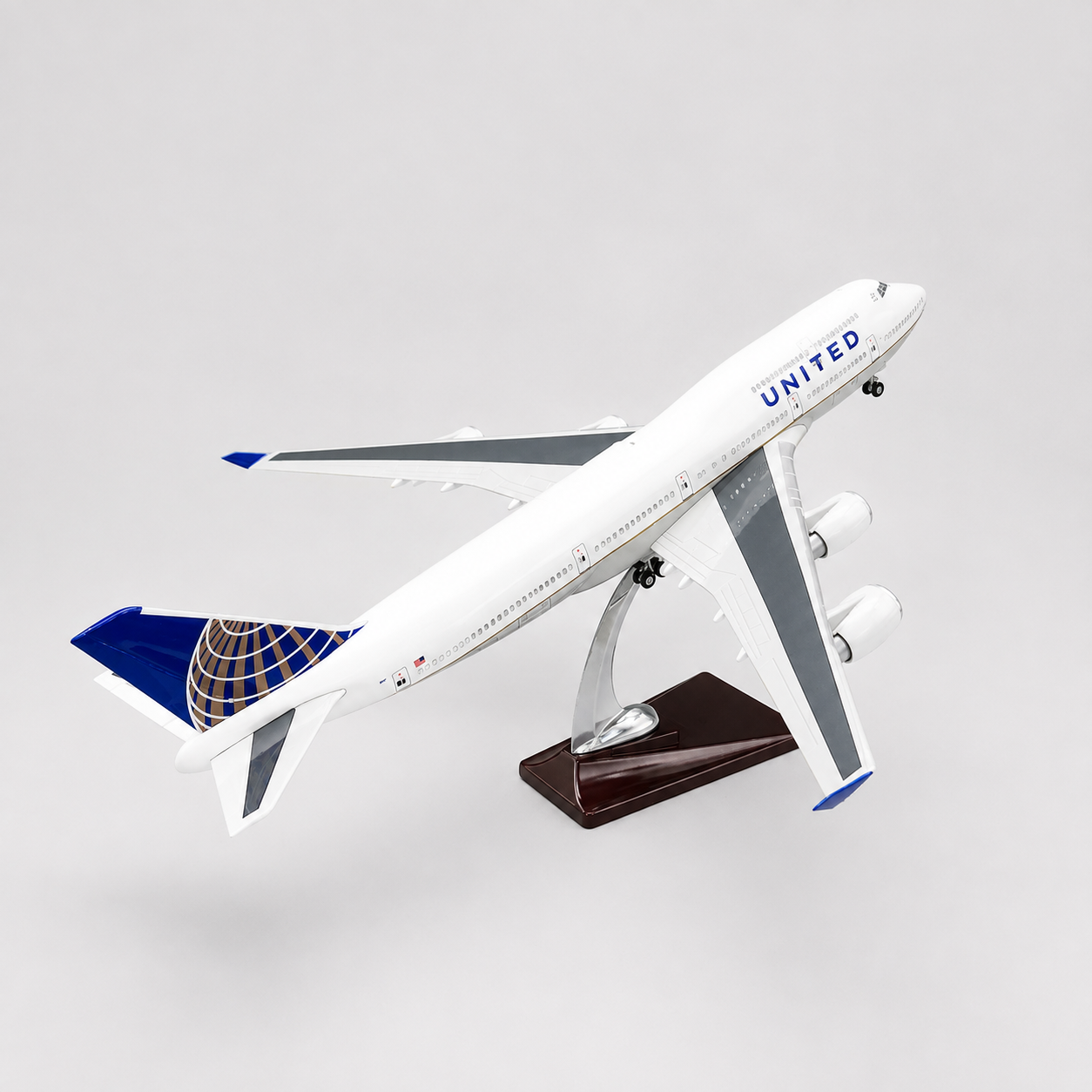 United Airlines Boeing 747 Aircraft Model