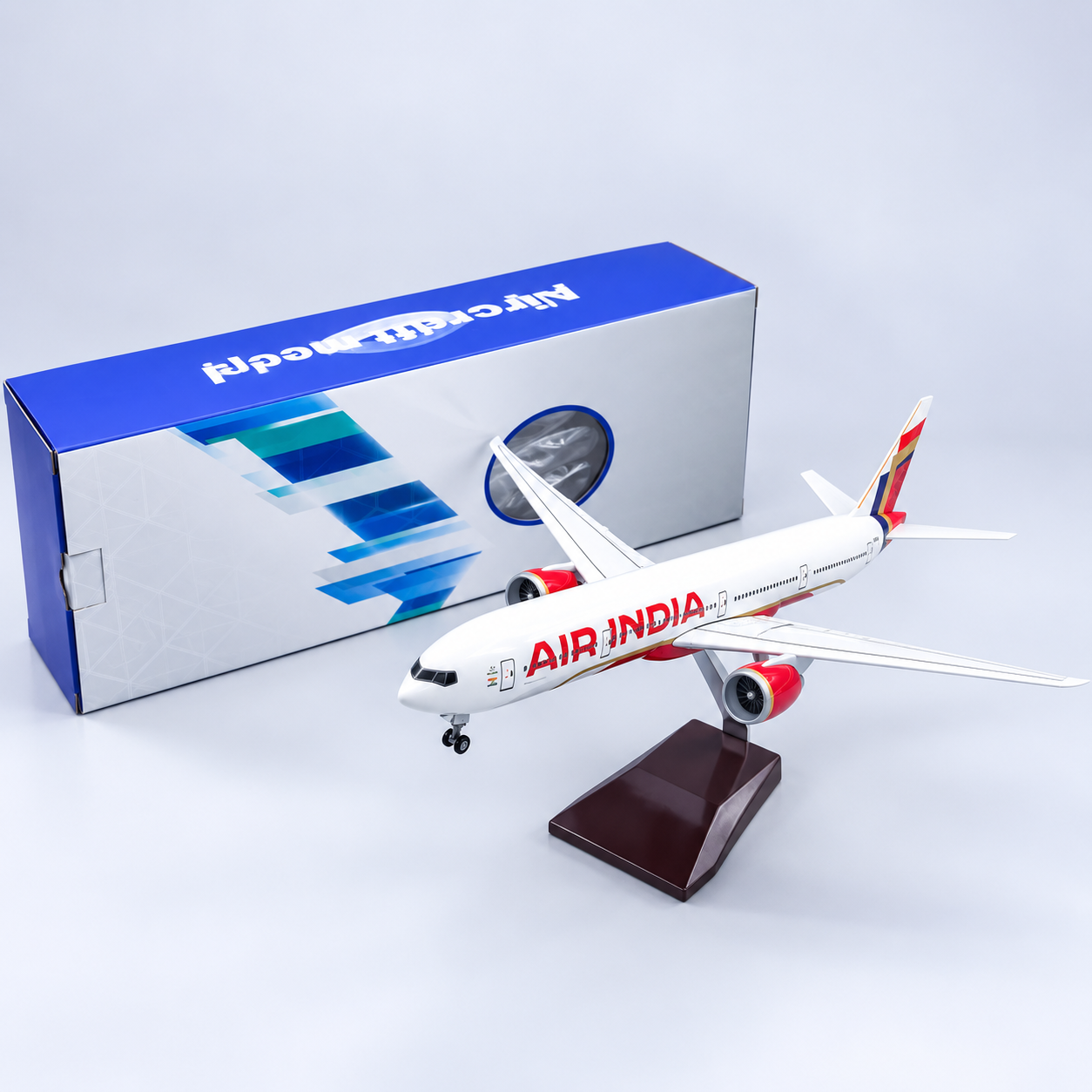 Air India Boeing 777-300ER 1:157 Scale LED Aircraft Model