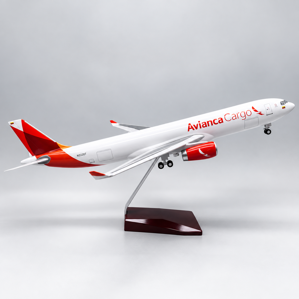 Avianca Cargo A330-200F 1:135 Model | 47cm Resin Aircraft