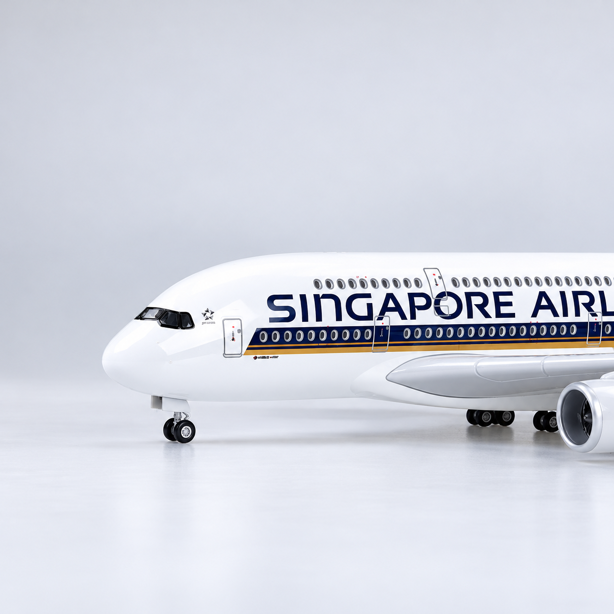 Singapore Airlines A380-800 1:160 LED Aircraft Model | 45.5cm