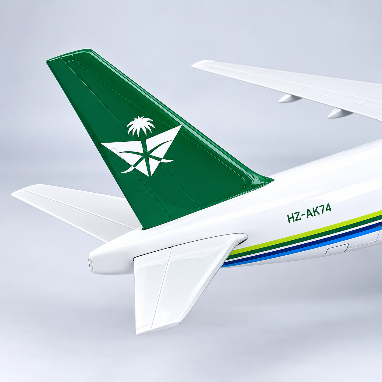 Saudia Cargo Boeing 777 Freighter 1:157 Scale Aircraft Model