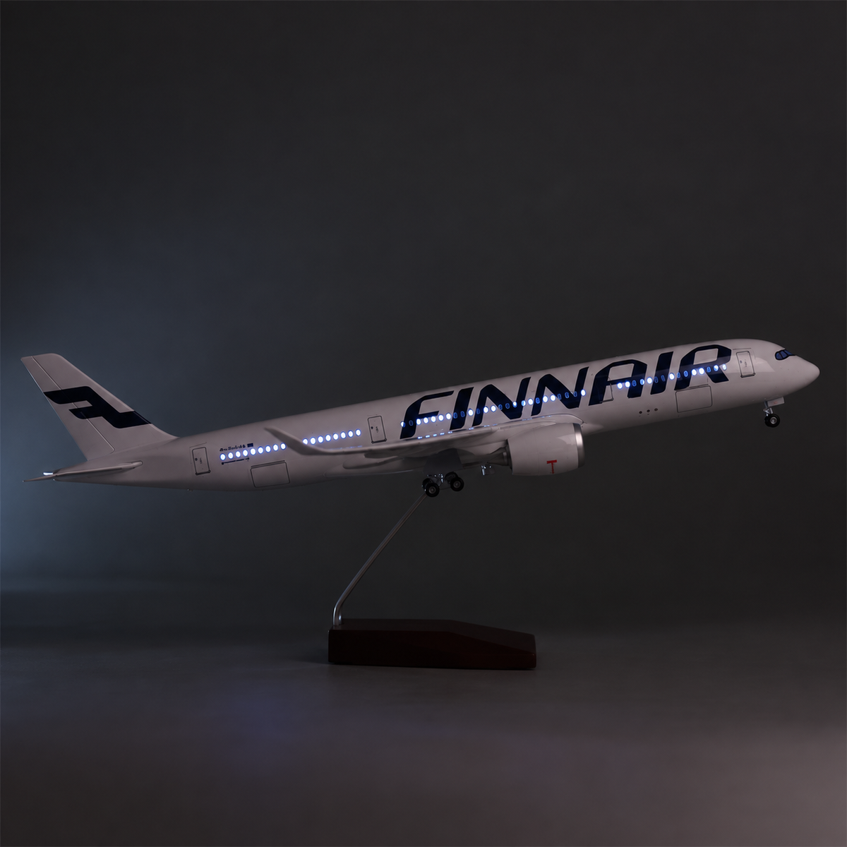 Finnair Airbus A350 1:142 Scale ModelLED