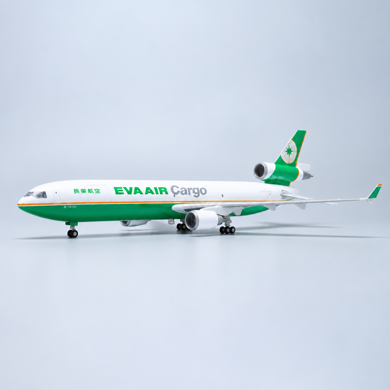 EVA Air Cargo MD-11 1:130 Resin Aircraft Model | SkyCraft Models