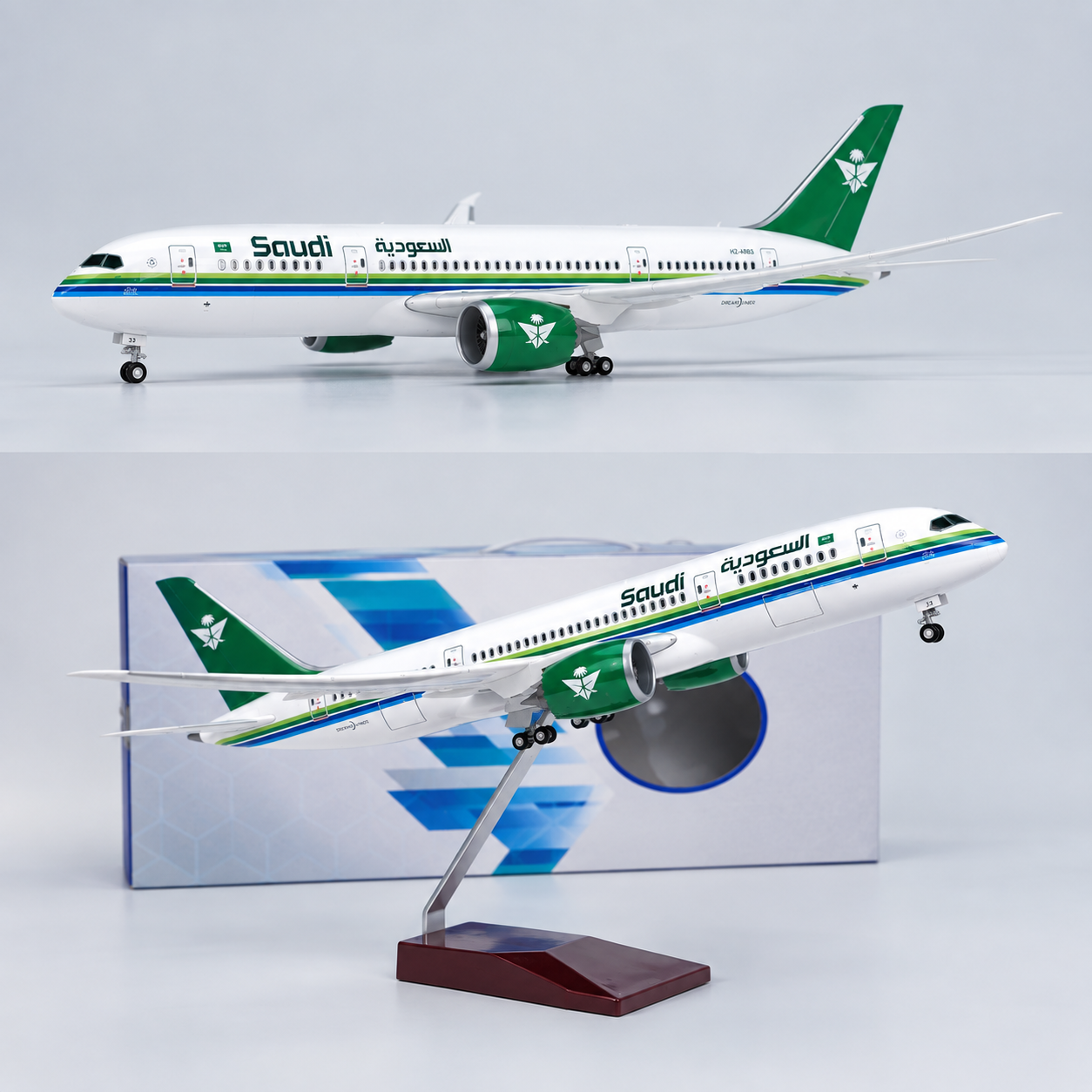 LED Boeing 787 suadi model