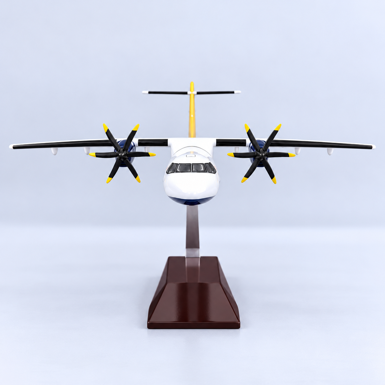 Drukair ATR 42-600 1:70 Scale Resin Aircraft Model – 32cm Royal Bhutan Airlines Collectible with Stand