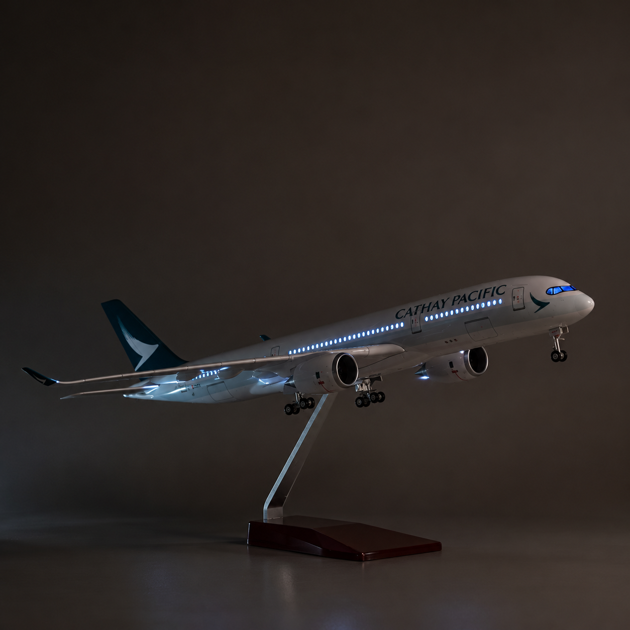 Cathay Pacific A350-900 1:142 LED Aircraft Model | 47cm