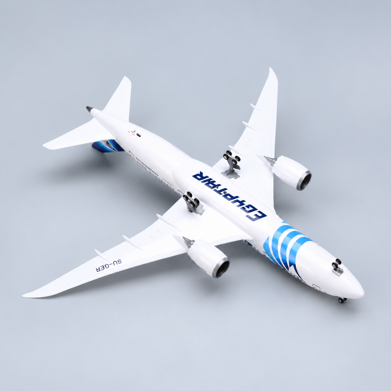 EgyptAir Boeing 787-9 Dreamliner 1:130 LED Model | 43cm Aircraft