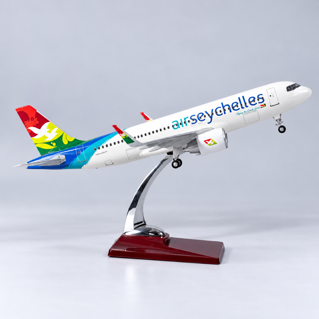 Air Seychelles A320neo 1:80 Resin Aircraft Model | 47cm