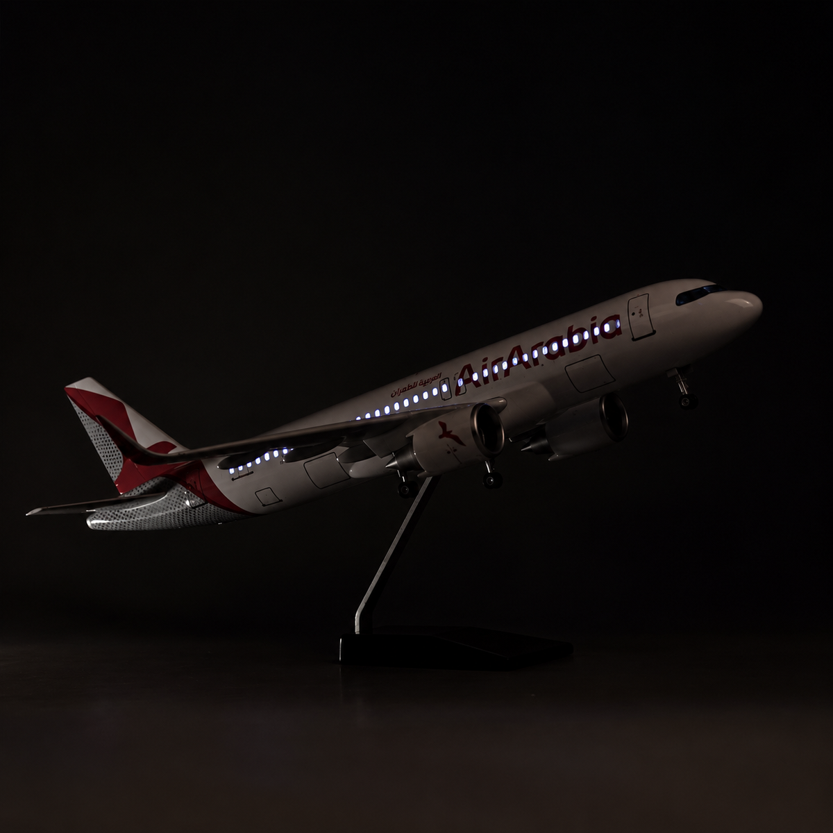 Air Arabia Airbus A320neo 1:80 LED Aircraft Model | 47cm