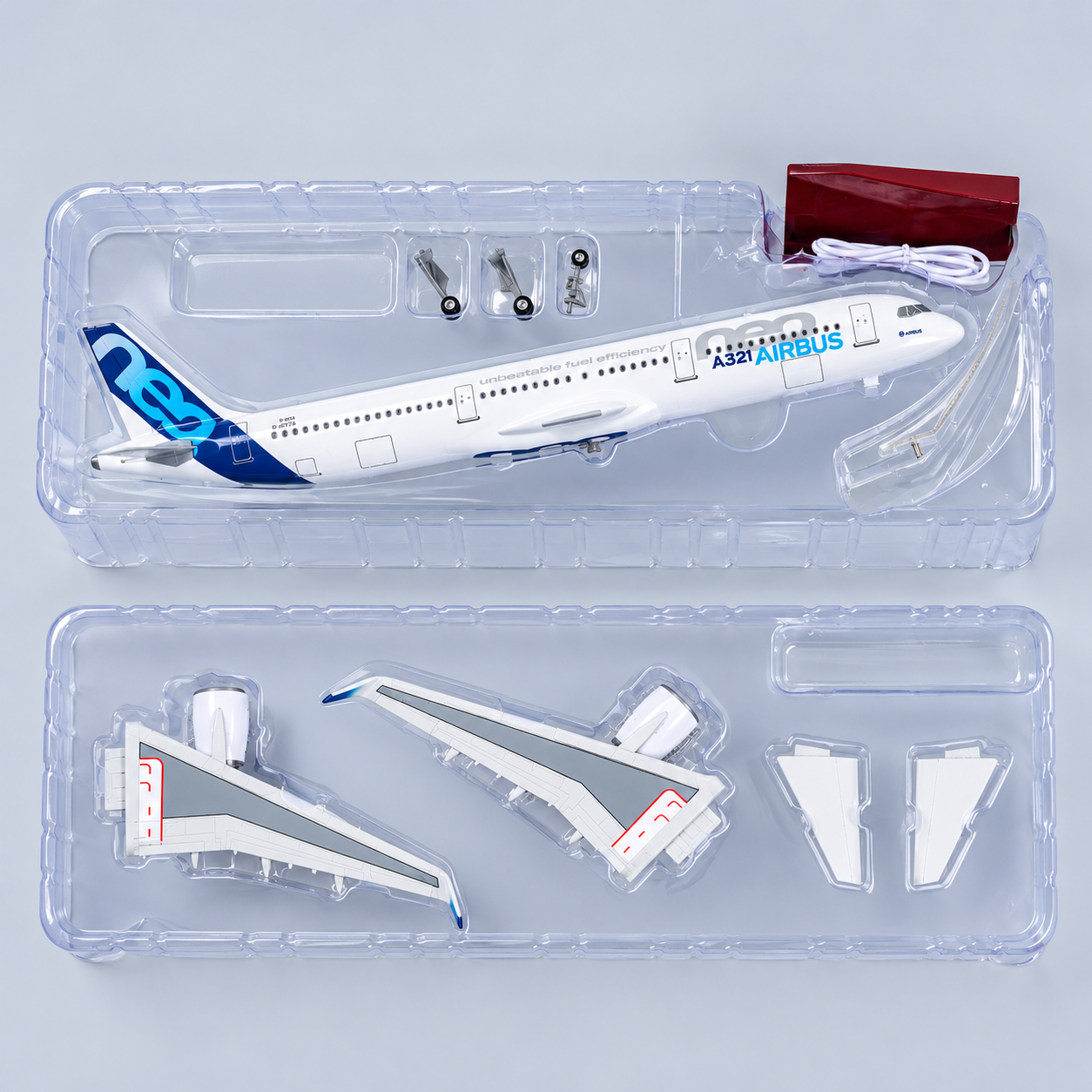 Airbus A321 Prototype 1:100 Resin Aircraft Model – 44.5cm