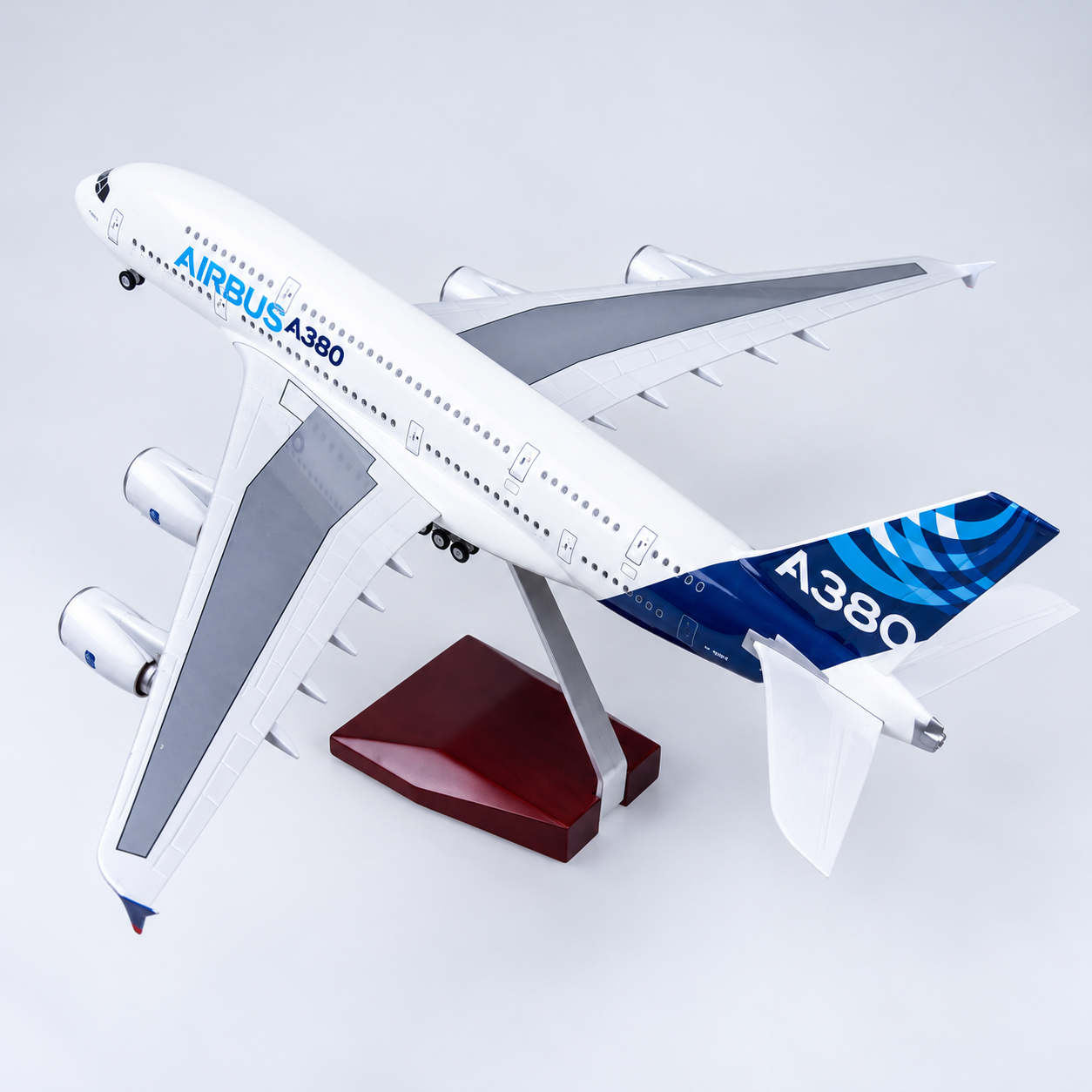 Airbus A380 Prototype 1:160 LED Aircraft Model – 45.5cm with Stand
