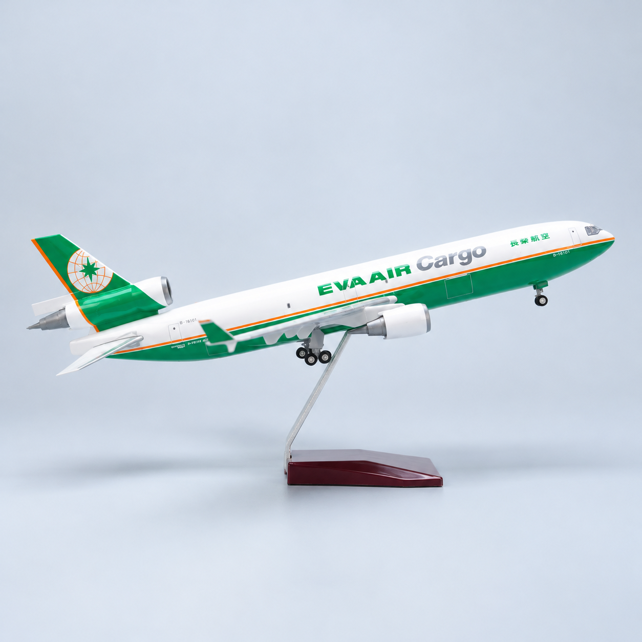 EVA Air Cargo MD-11 1:130 Resin Aircraft Model | SkyCraft Models