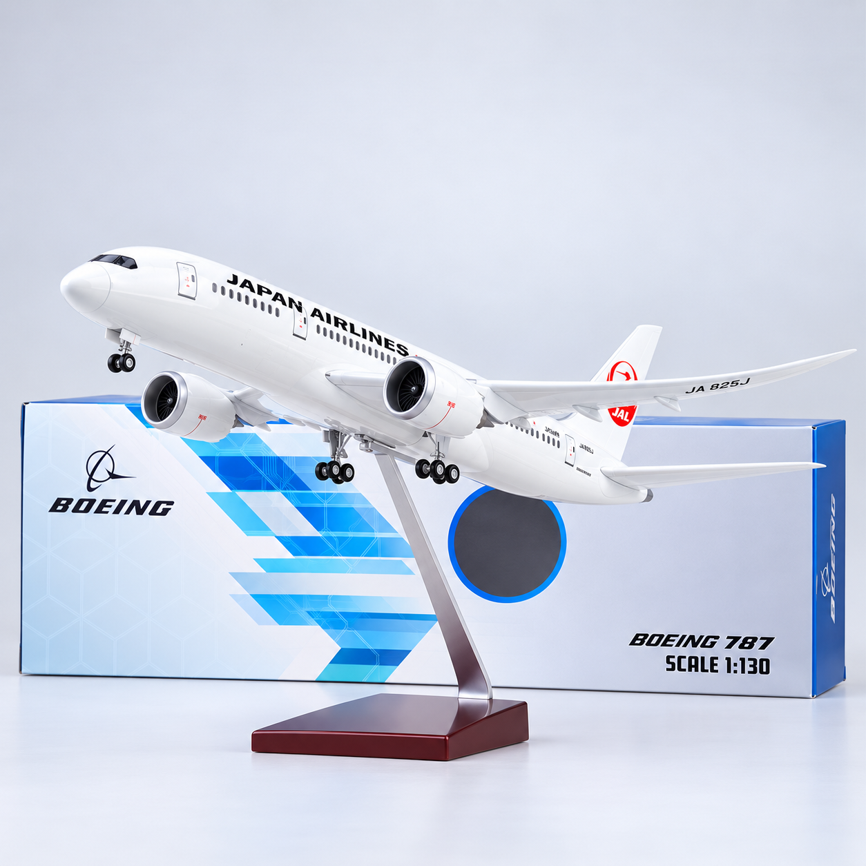 Japan Airlines Boeing 787 1:130 Scale LED Aircraft Model