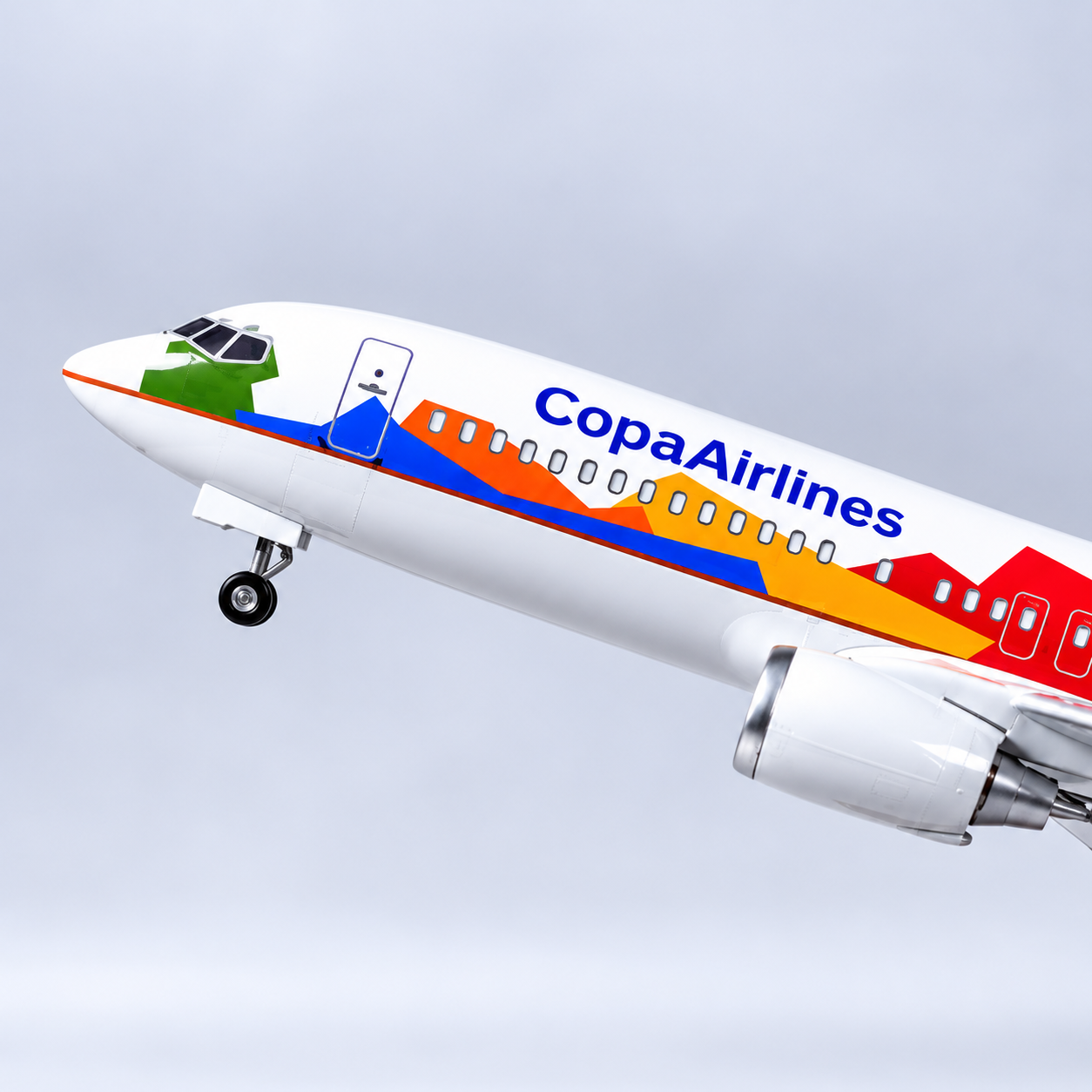 Copa Airlines Boeing 737 BIOMUSEO 1:85 LED Model | 47cm