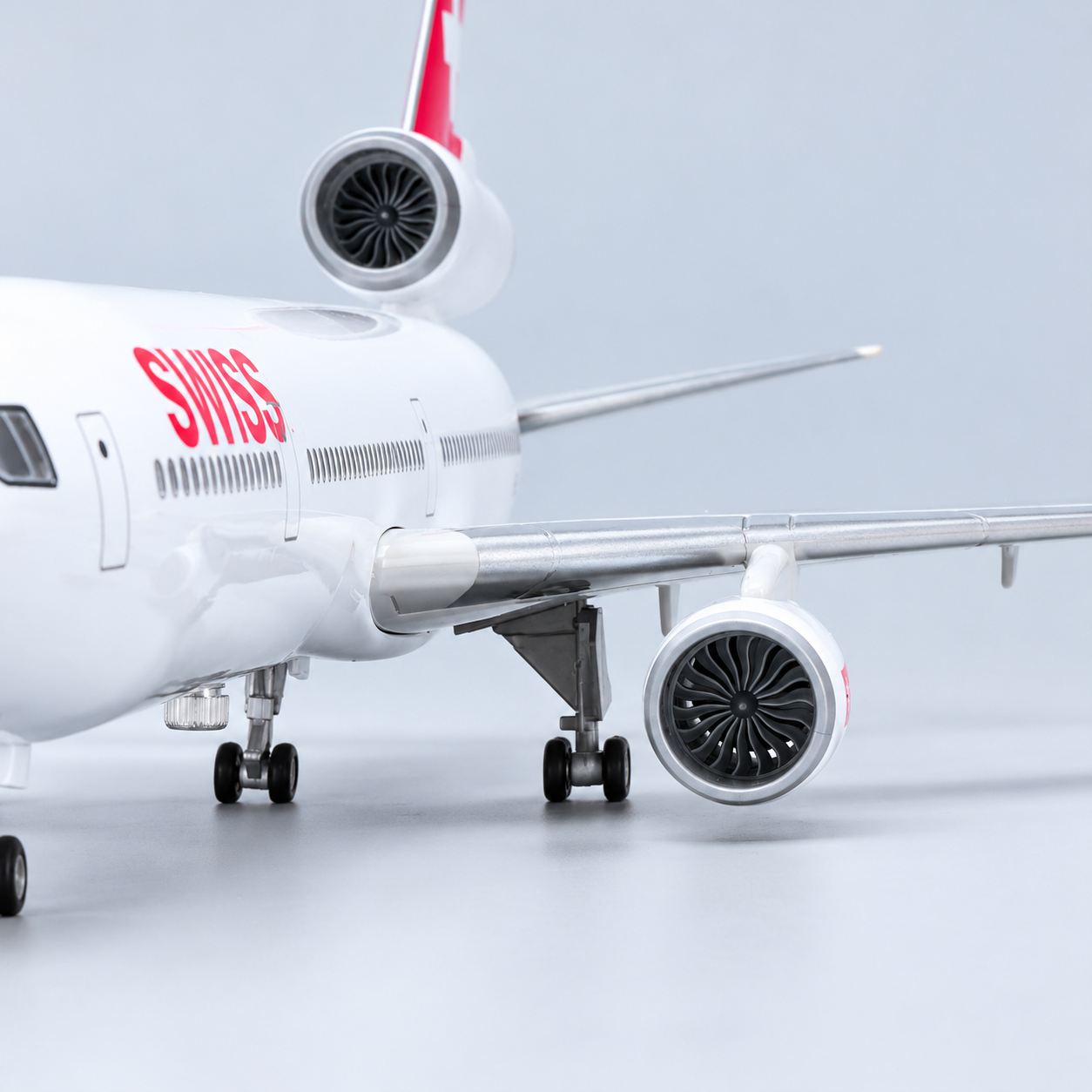 SWISS MD-11 1:130 Scale LED Aircraft Model | SkyCraft Models