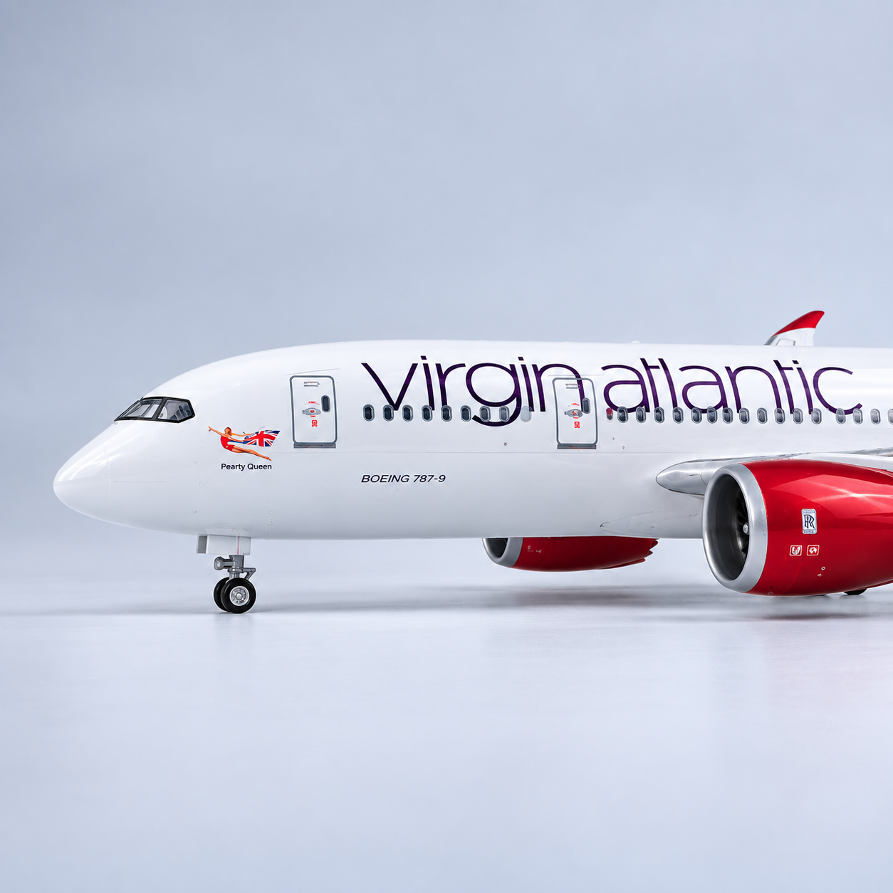 Virgin Atlantic Boeing 787-9 Dreamliner 1:130 Scale LED Aircraft Model