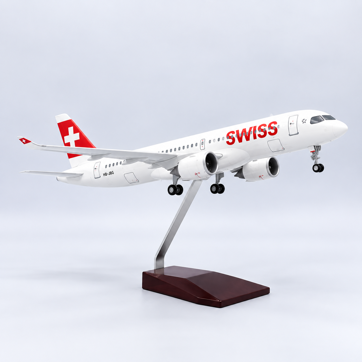 SWISS Airbus A220-300 AIr Plane Models
