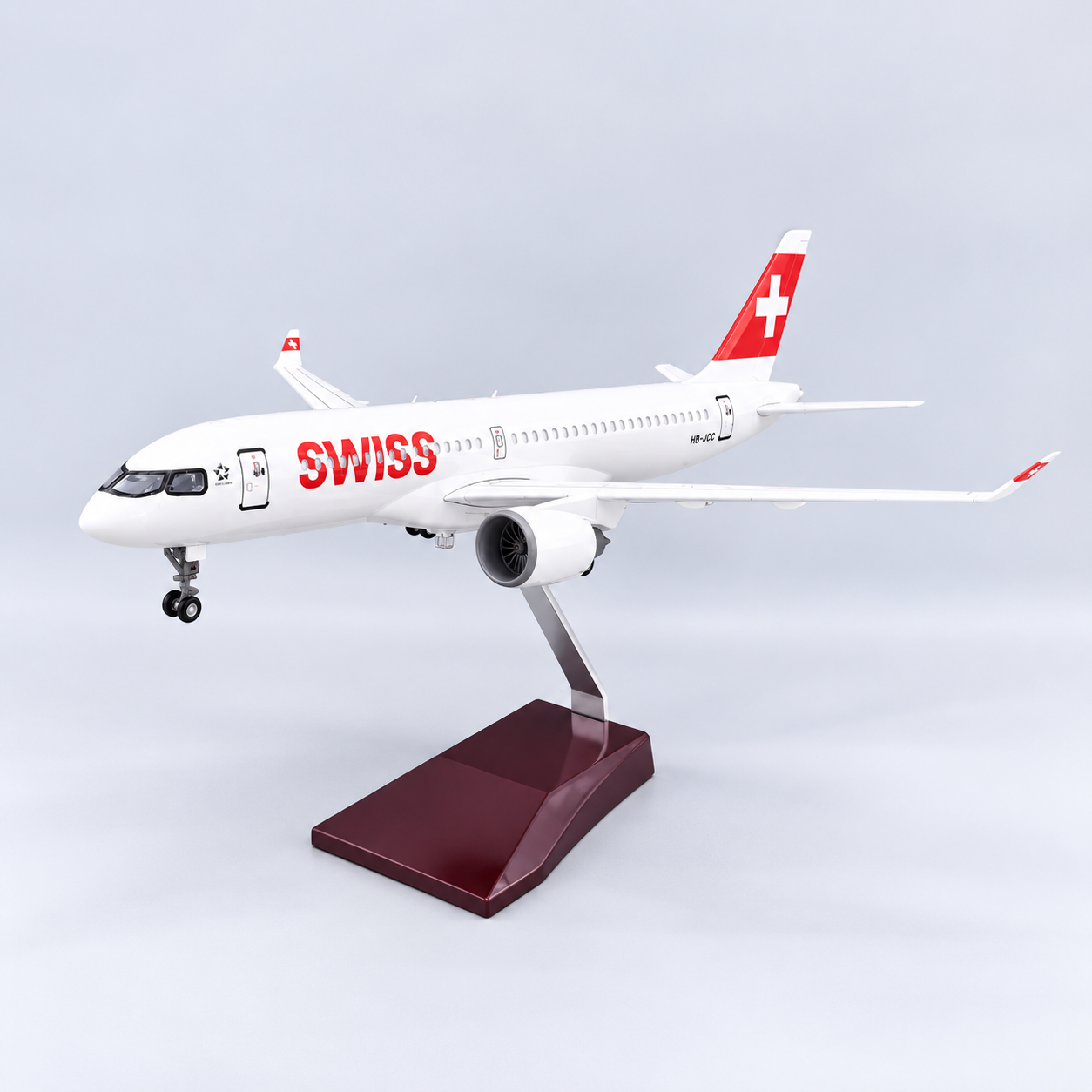 SWISS Airbus A220-300 AIr Plane Models