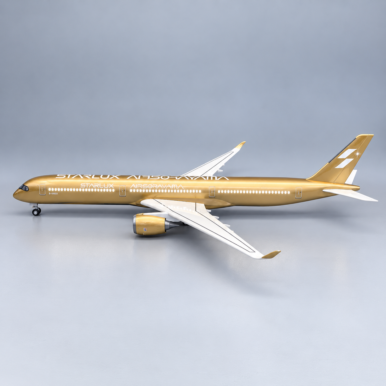 STARLUX Airlines Airbus A350-1000 Gold Livery