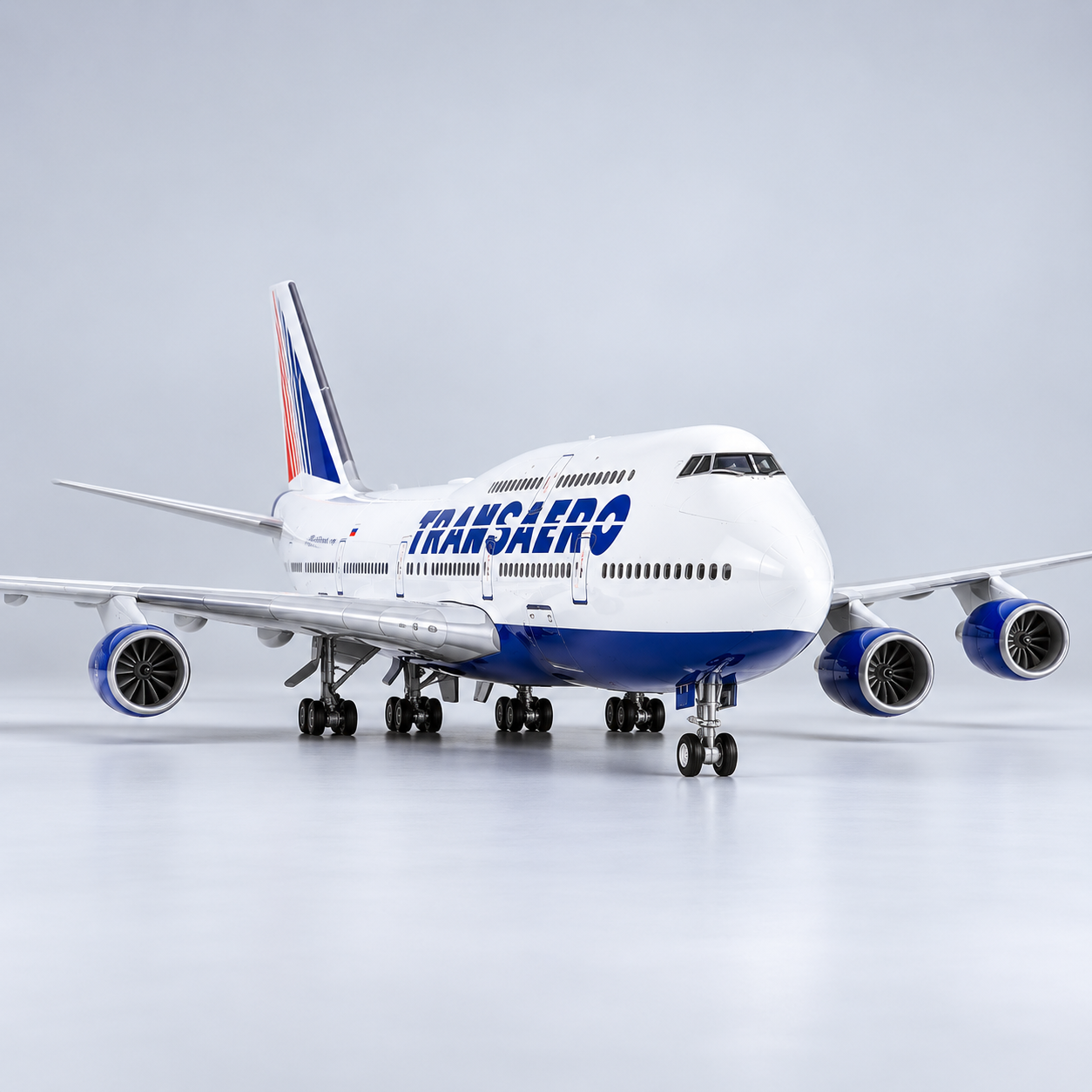 Transaero Boeing 747 LED Aircraft Model