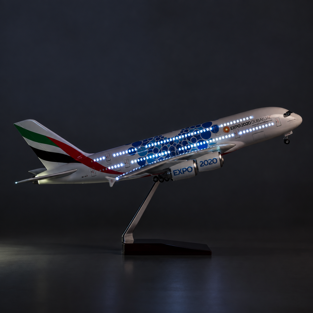Emirates Airbus A380 Expo 2020 LED