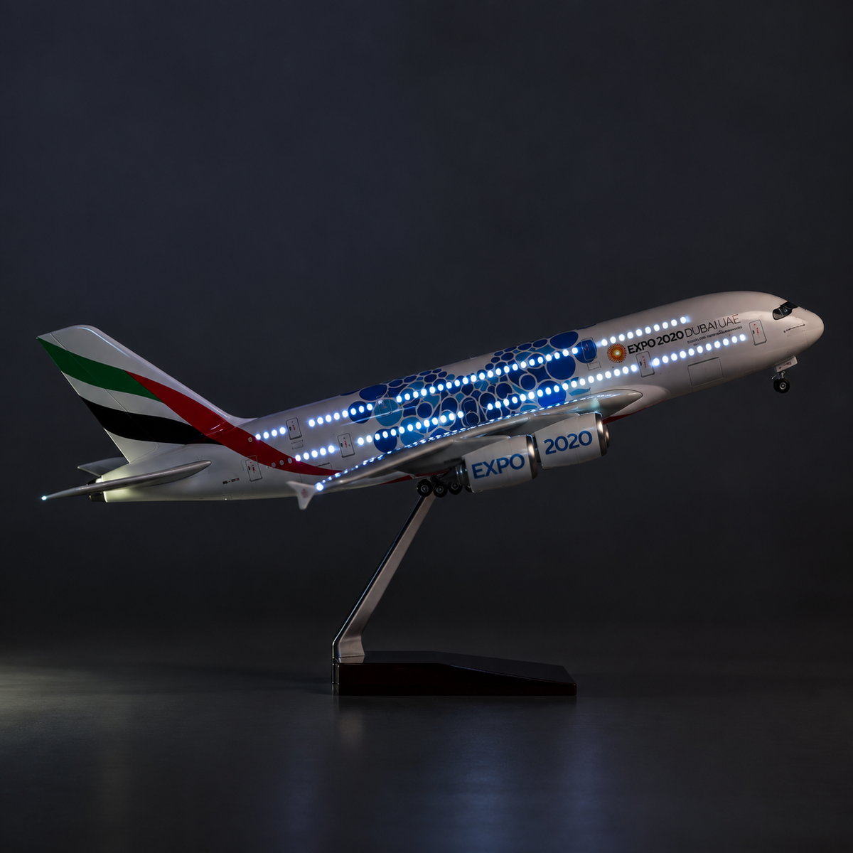 Emirates Airbus A380 Expo 2020 LED
