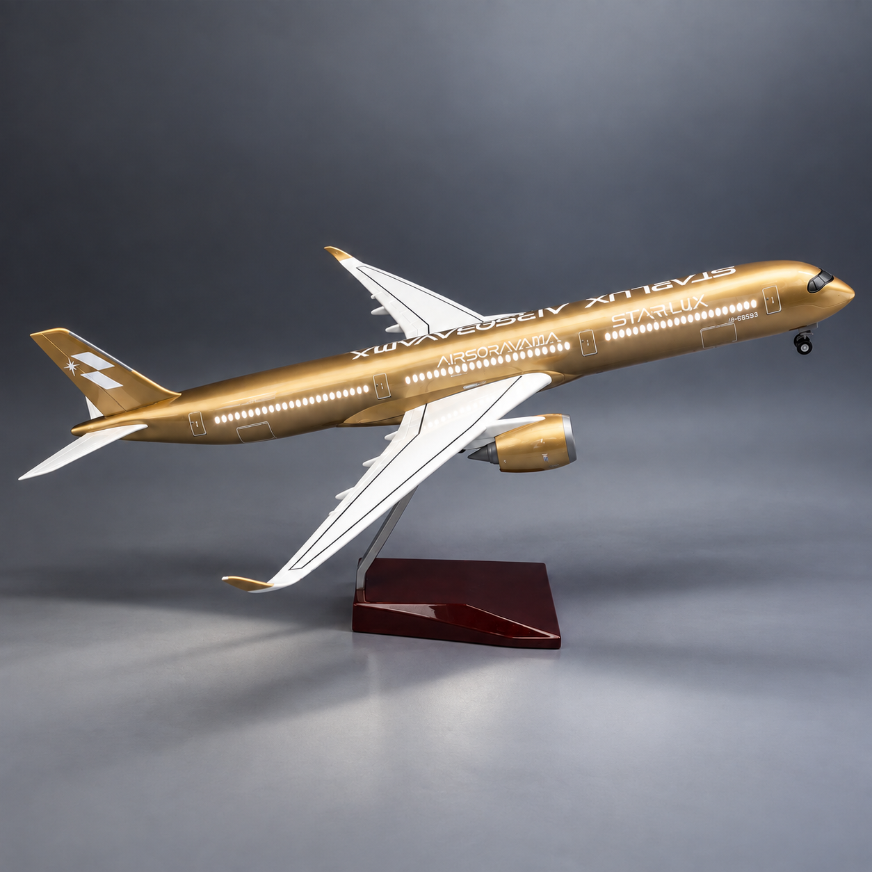 STARLUX Airlines Airbus A350-1000 Gold Livery