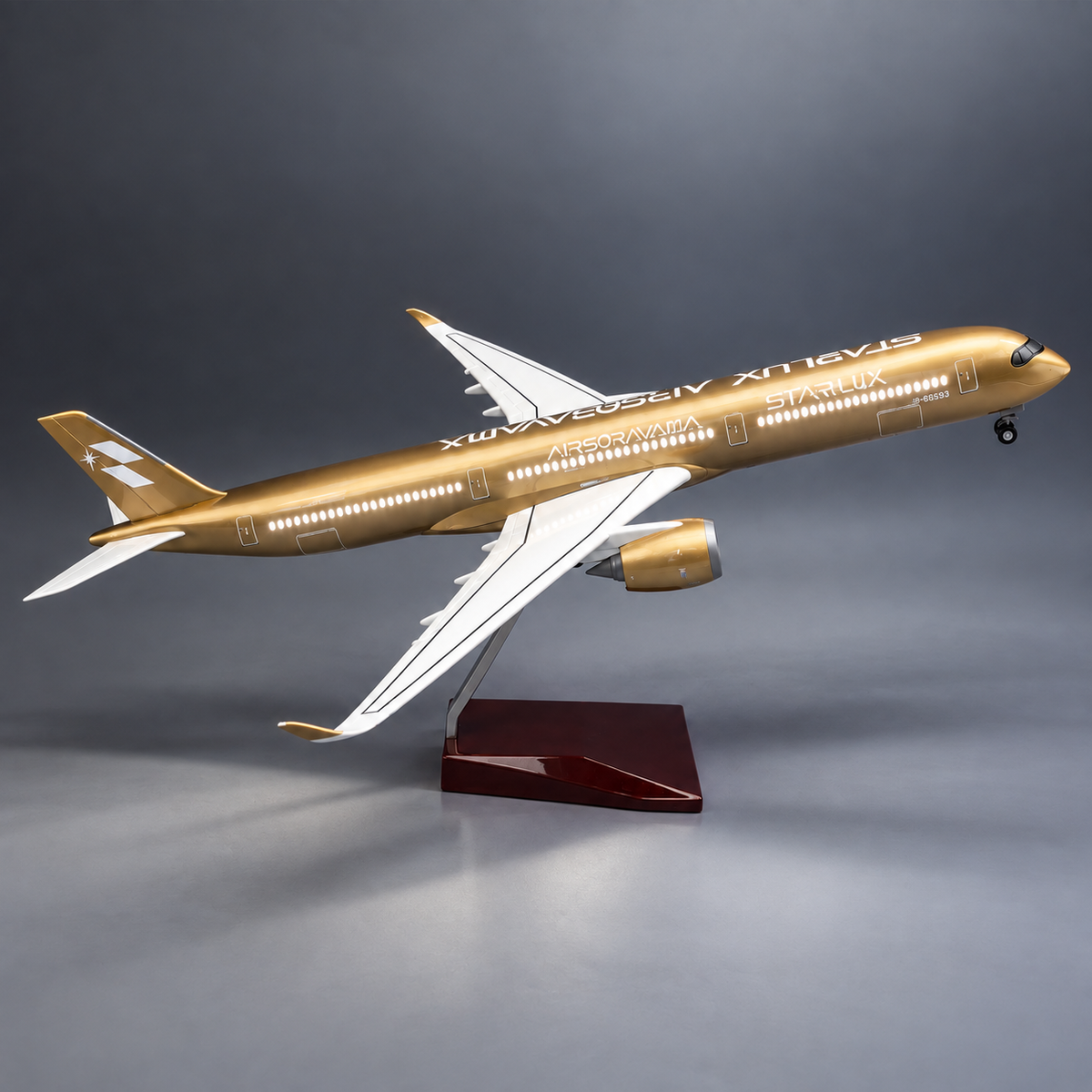STARLUX Airlines Airbus A350-1000 Gold Livery