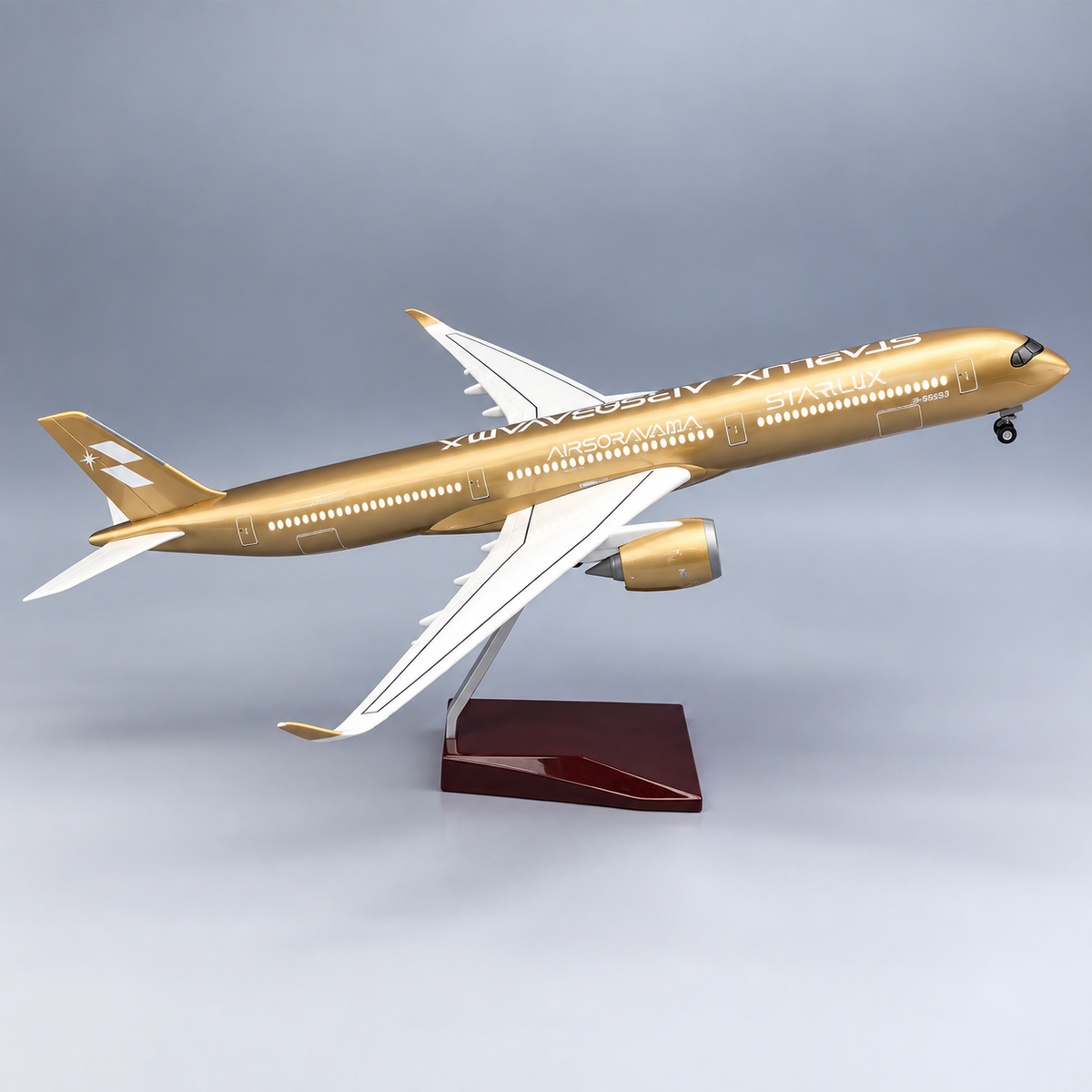 STARLUX Airlines Airbus A350-1000 Gold Livery