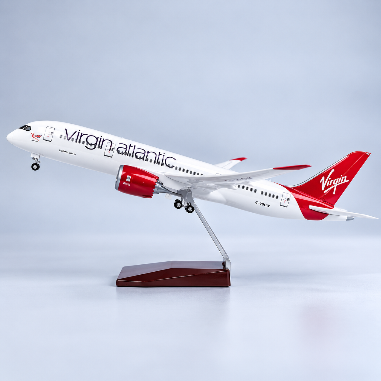 Virgin Atlantic Boeing 787-9 Dreamliner 1:130 Scale LED Aircraft Model