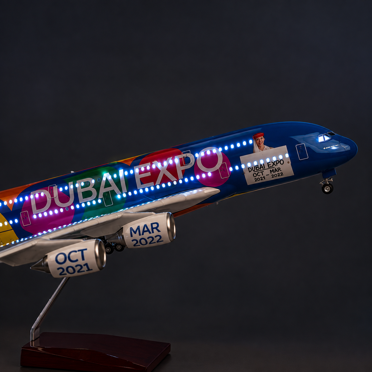 Airbus A380 Expo 2020 Dubai LED