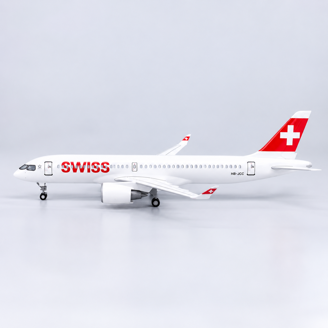 SWISS Airbus A220-300 AIr Plane Models