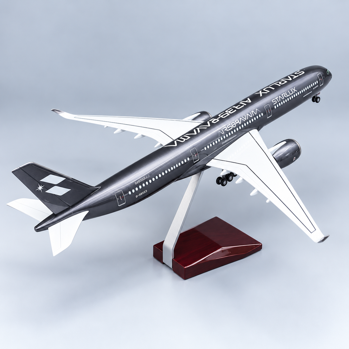 STARLUX Airlines Airbus A350-1000 1:157 Scale LED Model – 47cm Resin Aircraft Models