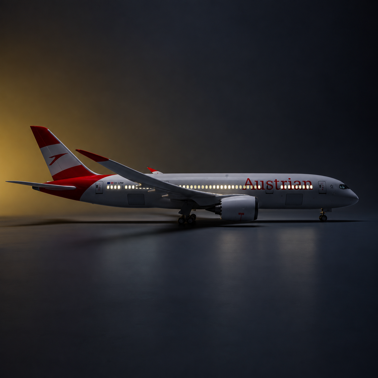 Austrian Airlines Model LED