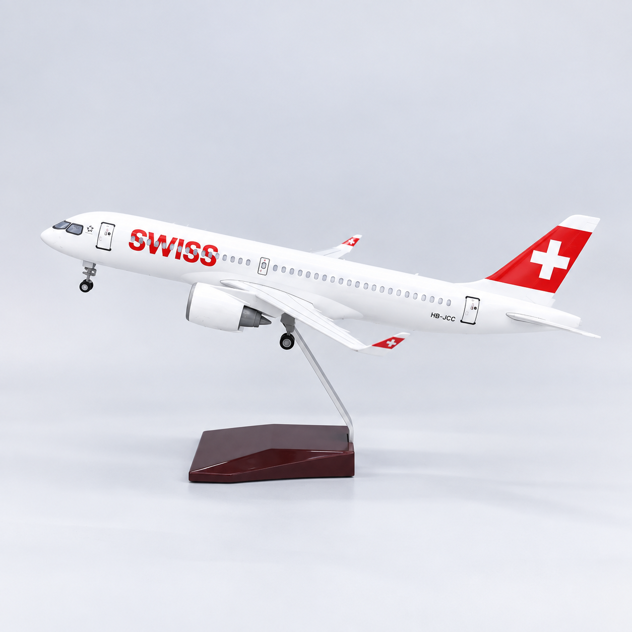 SWISS Airbus A220-300 AIr Plane Models