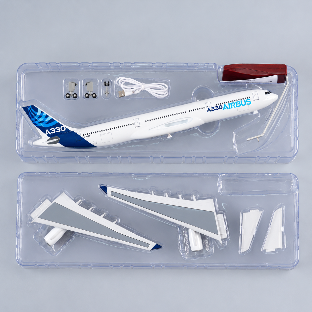 Airbus A330 1:135 Scale Aircraft Model 47cm | SkyCraft Models