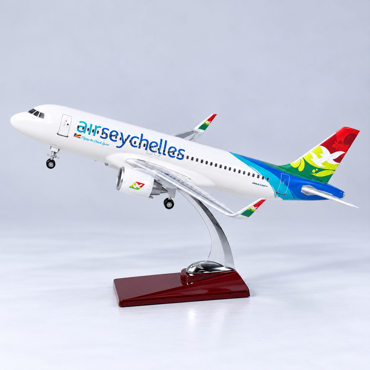 Air Seychelles A320neo 1:80 Resin Aircraft Model | 47cm