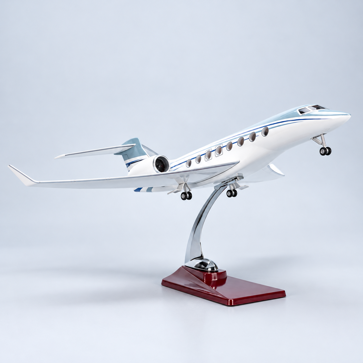Gulfstream G650ER 1:50 Scale LED Private Jet Model